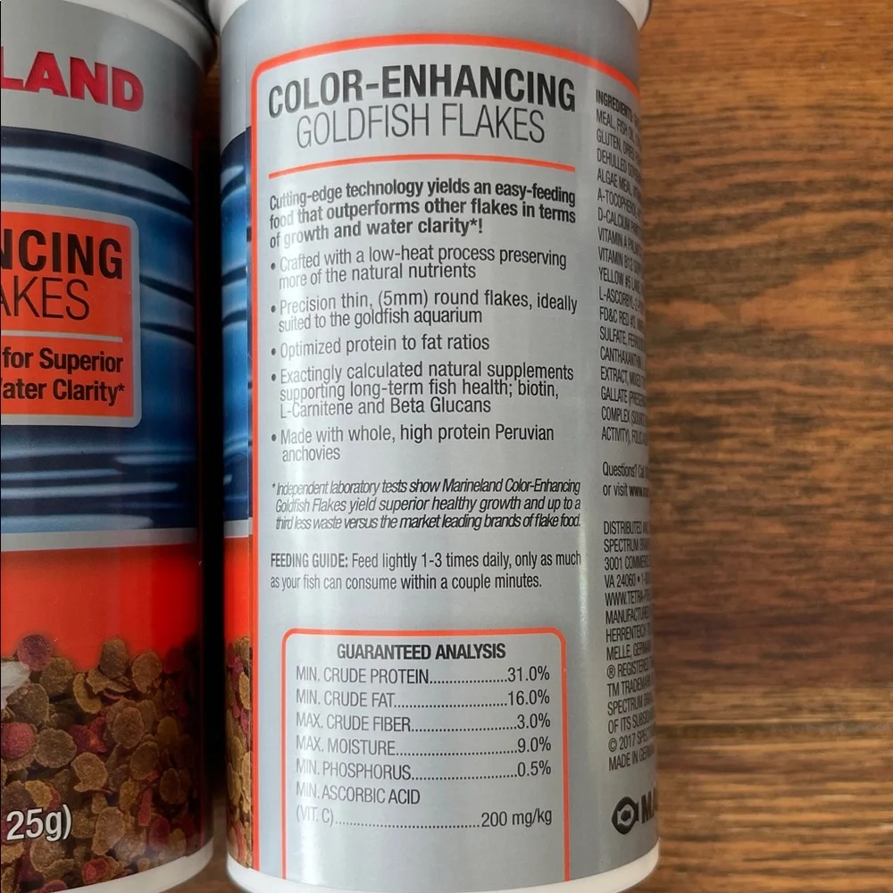 Marineland | Color Enhancing Goldfish Flakes | Fish Food | 4.41 OZ | 3 Pack